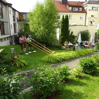 Wir gehen auf die Nördlinger Hütte - Sommerfest im Altenheim St. Vinzenz