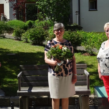 Verabschiedung der Küchenleiterin Anneliese Zech im Altenheim St. Vinzenz