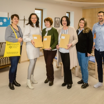 Landratsamt Donau-Ries besucht die Tagespflege St. Vinzenz