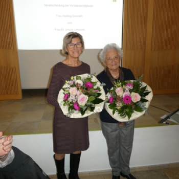 Verabschiedung aus der Vorstandschaft