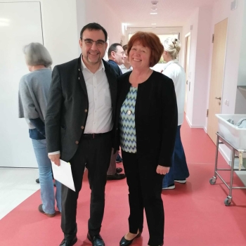 Fraktionsvorsitzender Klaus Holetschek besucht die Tagespflege St. Vinzenz